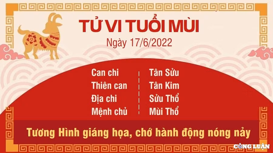 tu vi 17 6 2022 hom nay thu 6 ngay 19 5 am lich cua 12 con giap hinh 8