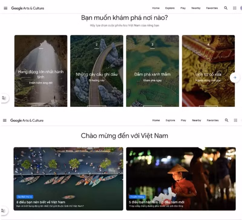 quang ba van hoa viet nam ra the gioi qua nen tang google arts culture hinh 2