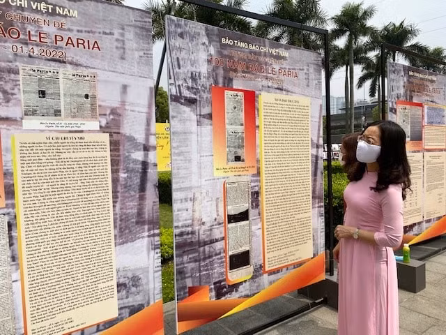 trien lam nha bao nguyen ai quoc va 100 nam bao nguoi cung kho se dien ra tai tpho chi minh hinh 1