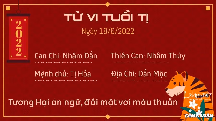 tu vi 18 6 2022 hom nay thu 7 ngay 20 5 am lich cua 12 con giap hinh 6