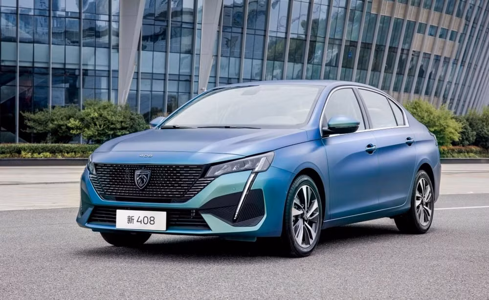 peugeot 408 sedan 2022 co thiet ke tuong dong voi mau xe 308 hinh 1