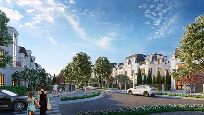 ngat ngay voi biet thu phong cach hoang gia anhtai hinode royal park hinh 2