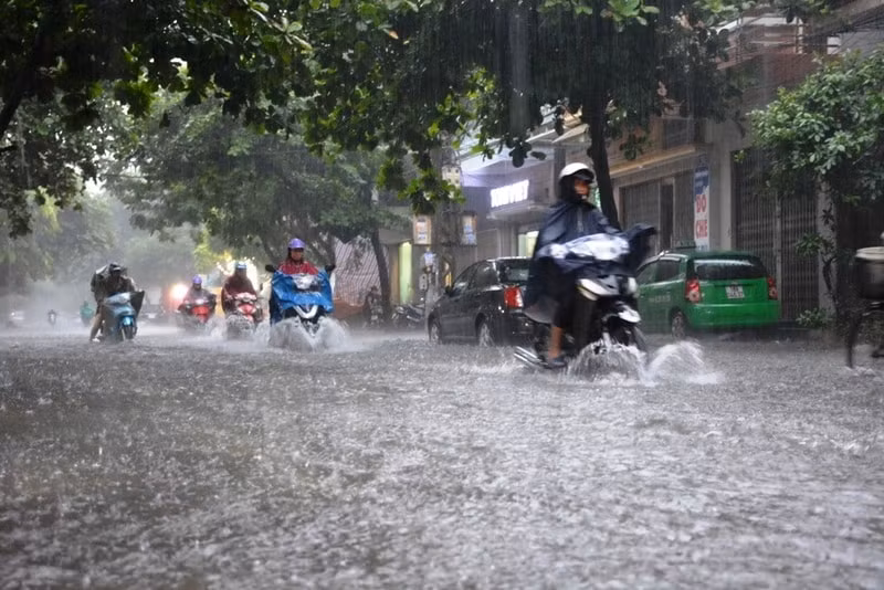 du bao thoi tiet 14 6 mua lon o bac bo thanh hoa va nghe an hinh 1