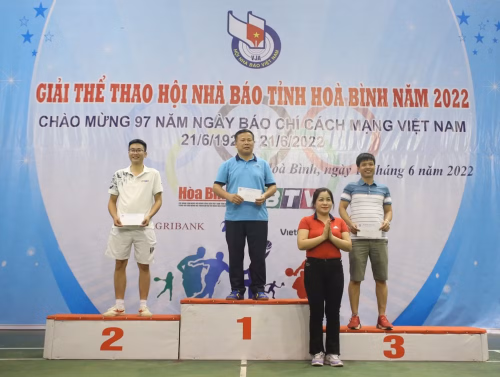 giai the thao hoi nha bao tinh hoa binh nam 2022 that chat tinh doan ket giua cac co quan bao chi hinh 2