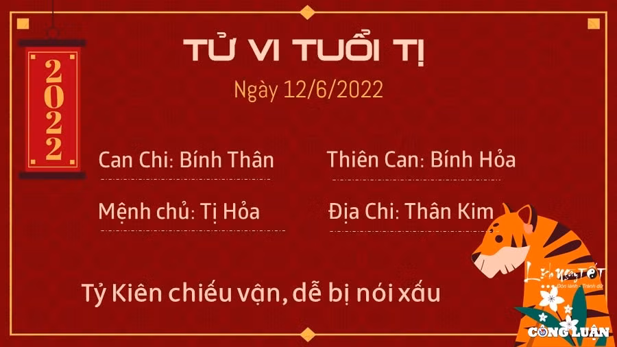 tu vi 12 6 2022 hom nay chu nhat ngay 14 5 am lich cua 12 con giap hinh 6