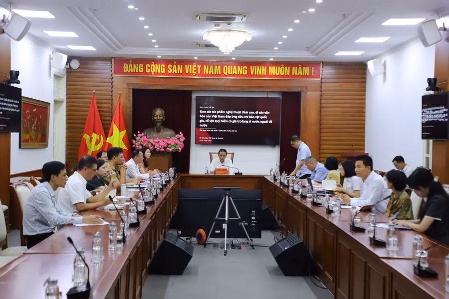 Xây dựng cơ chế đồng bộ đưa cổ vật quý của Việt Nam từ nước ngoài về nước