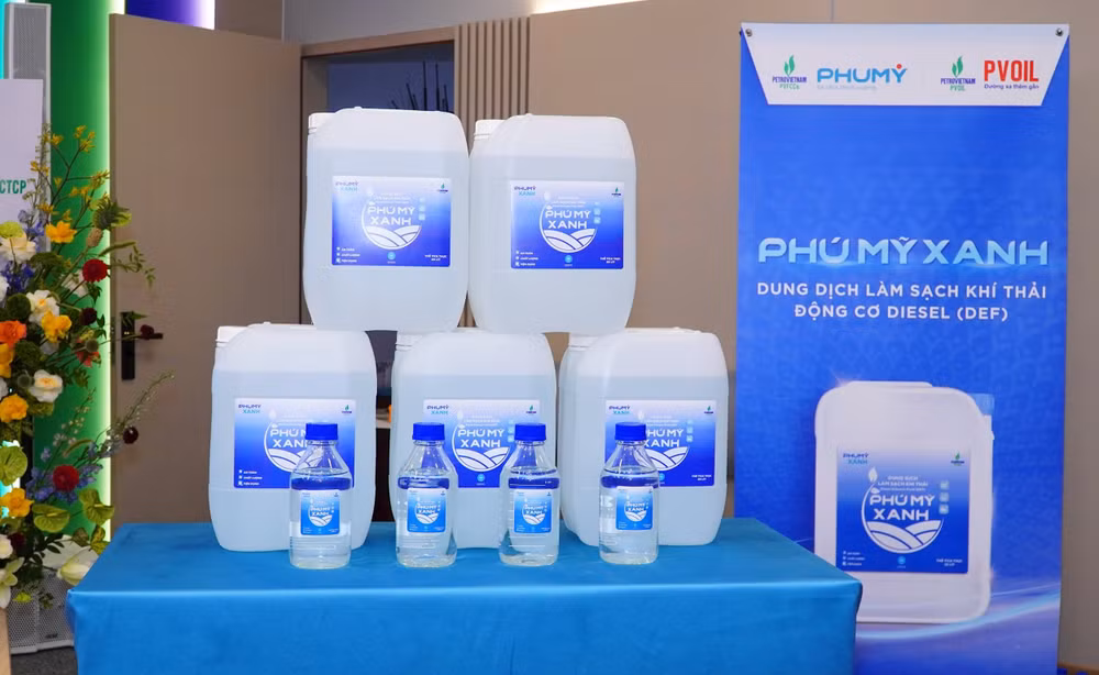 Phú Mỹ xanh - Dung dịch làm sạch khí thải động cơ Diesel (DEF)