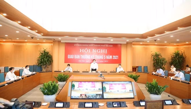 Chủ tịch UBND thành phố Chu Ngọc Anh khai mạc hội nghị