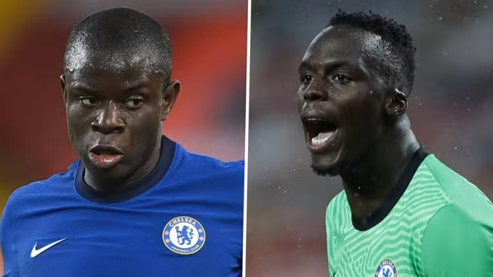 N'Golo Kante và Edouard Mendy đã trở lại tập luyện sau thời gian phải ngồi ngoài vì gặp chấn thương. Ảnh: internet