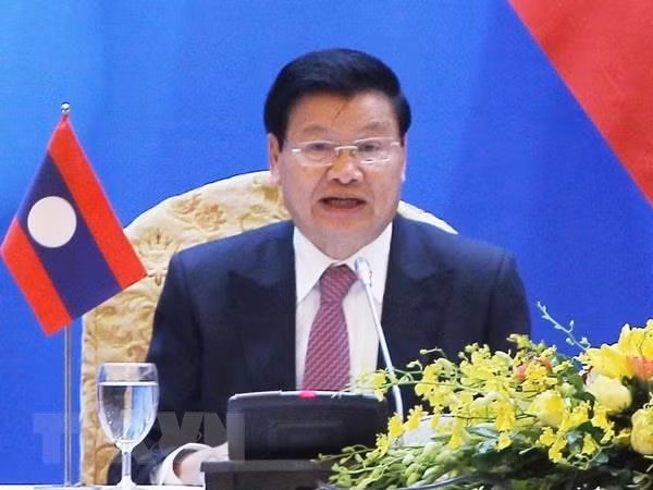 Tổng Bí thư kiêm Chủ tịch nước CHDCND Lào Thongloun Sisoulith - Ảnh: Lâm Khánh/TTXVN