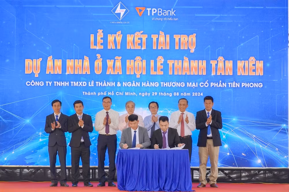 tpbank tai tro giai doan 1 cho du an gan 1500 can nha o xa hoi phia tay sai gon hinh 1