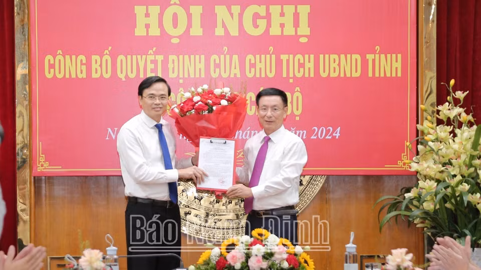 cong bo quyet dinh bo nhiem pho giam doc so ke hoach va dau tu nam dinh hinh 1