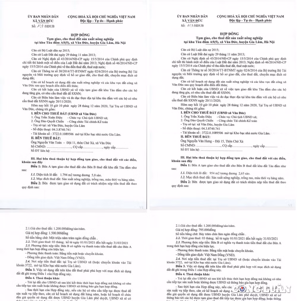 gia lam ha noi ubnd xa van duc cho thue hang chuc nghin m2 dat cong khong qua dau thau dau gia hinh 6