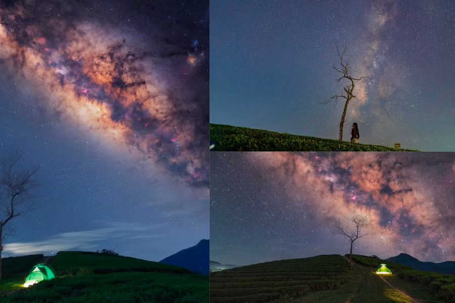 Phát sốt với tọa độ 'săn' Milky Way cực chất cách Hà Nội 2 tiếng lái xe