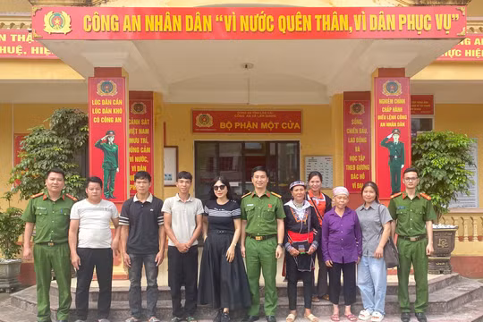 Lào Cai: Công an xã giúp gia đình đoàn tụ sau 48 năm thất lạc người thân