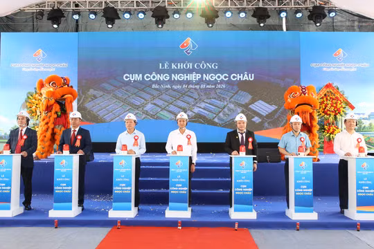 Khởi công Cụm công nghiệp Ngọc Châu quy mô khoảng 75 ha, gần 1.000 tỷ đồng tại Bắc Ninh