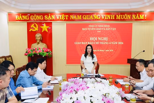 Ninh Bình: Các cơ quan báo chí đã bám sát định hướng, phản ánh toàn diện các lĩnh vực