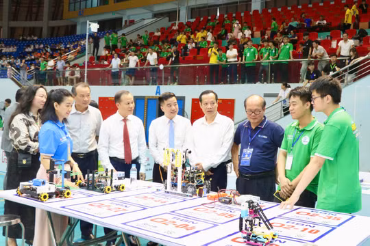 Gần 600 học sinh, sinh viên tranh tài tại Giải Robocon Bắc Ninh mở rộng 2026