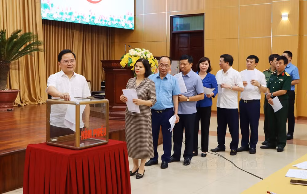 tinh uy bac ninh trien khai thuc hien quy trinh cong tac can bo chu chot hinh 1