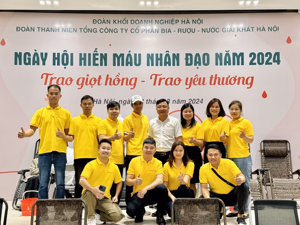 ngay hoi hien mau nhan dao habeco nam 2024 trao giot hong trao yeu thuong hinh 9