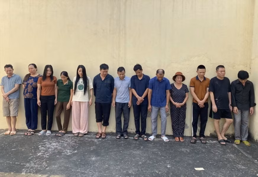 bat 13 doi tuong danh bac bang ghi lo de giao dich 01 ti dong ngay hinh 2
