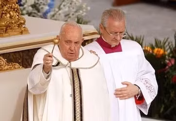 giao hoang francis keu goi ngung ban o gaza trong le phuc sinh hinh 1