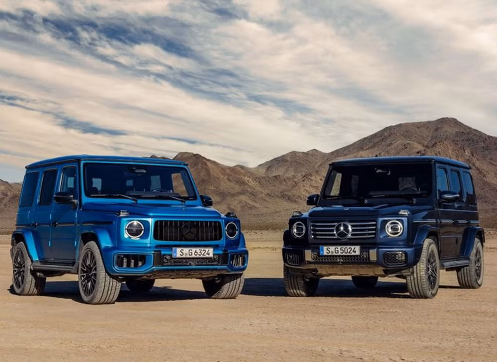 mercedes benz g class lan dau tien ra mat phien ban hybrid hinh 1