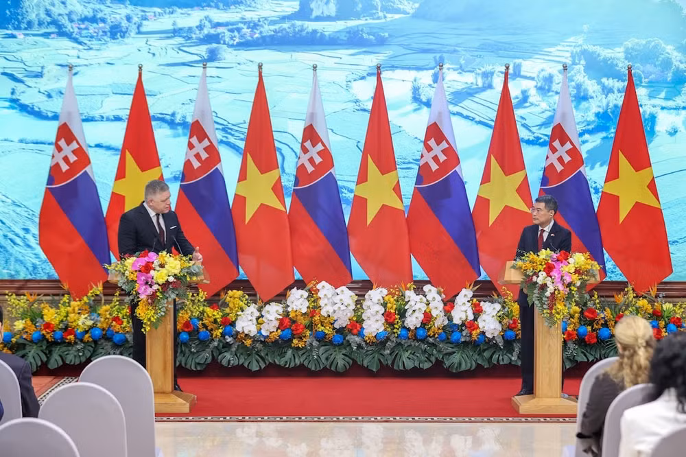 Tuyên bố chung về thiết lập quan hệ đối tác chiến lược giữa Việt Nam và Slovakia- Ảnh 1.