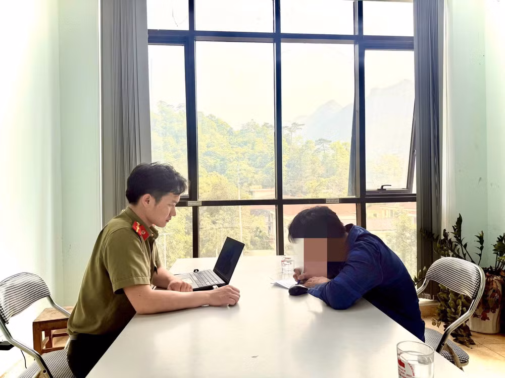Ông M đã thừa nhận hành vi vi phạm tại cơ qua Công an