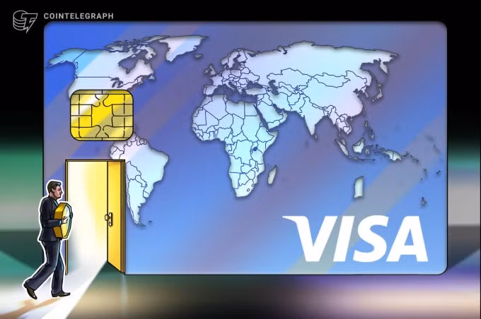Visa tái khẳng định cam kết thanh toán bằng tiền điện tử và tiền pháp định. Ảnh: Cointelegraph