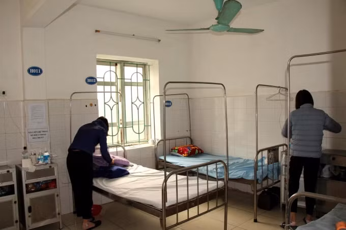 Ý thức phòng bệnh, giữ gìn vệ sinh của các bệnh nhân rất tốt (ảnh TL).