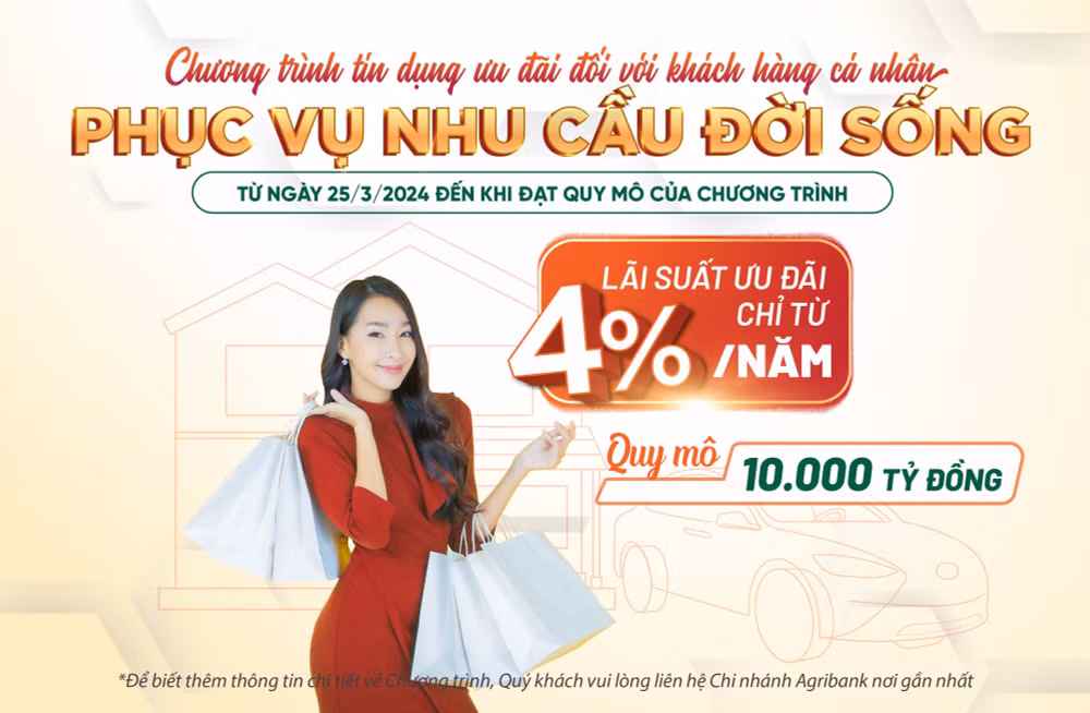 uu dai khach hang vay von phuc vu nhu cau doi song voi lai suat cho vay ngan han chi tu 40 nam hinh 1