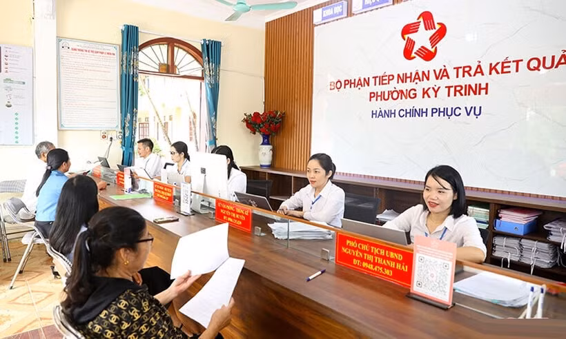 Ban hành Quy chế tổ chức và hoạt động của Trung tâm Phục vụ hành chính công cấp xã trước ngày 15/7. Ảnh minh họa