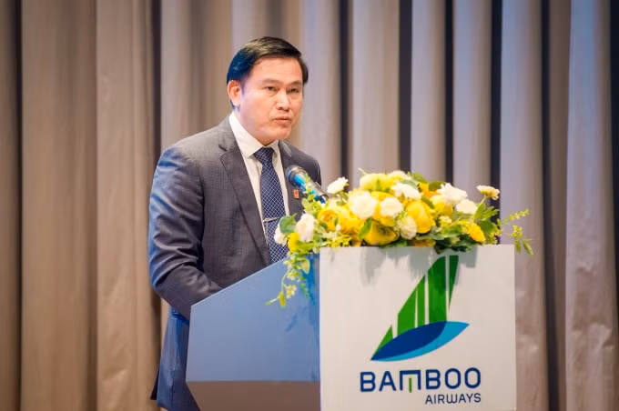 Ông Trần Anh Tú - Chủ tịch, TGĐ Công ty VPF phát biểu tại sự kiện.