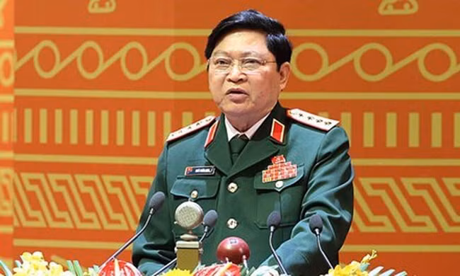 Đại tướng Ngô Xuân Lịch, Bộ trưởng Quốc phòng. Ảnh: BQP.