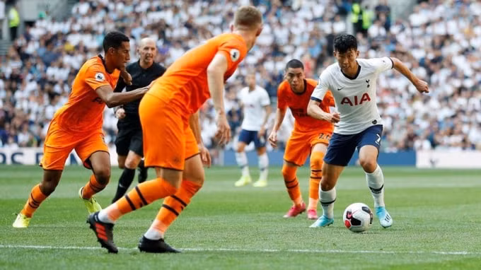 Son Heung-min trở lại nhưng không thể giúp Tottenham có điểm. Ảnh: Getty