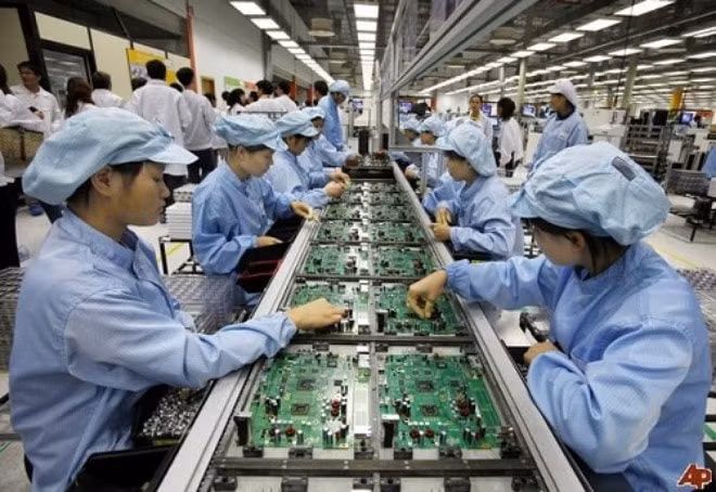 Lĩnh vực công nghiệp chế biến, chế tạo thu hút được nhiều vốn FDI nhất. Ảnh minh họa