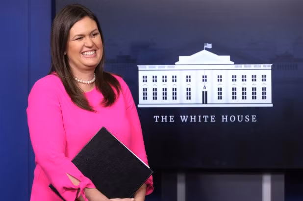 Cựu thư ký báo chí Nhà Trắng Sarah Sanders. Ảnh: Gi