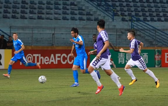 Hà Nội FC đã có 1 trận đấu đầy cảm xúc trên sân Hàng Đẫy. Ảnh: Thế Trung/ Thethao247