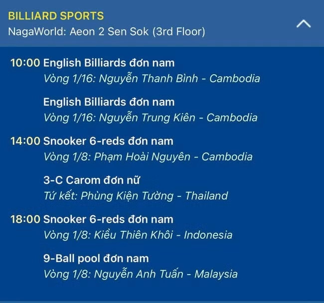 lich thi dau sea games 32 ngay 7 5 tam diem mon boi bong ro va vovinam hinh 29