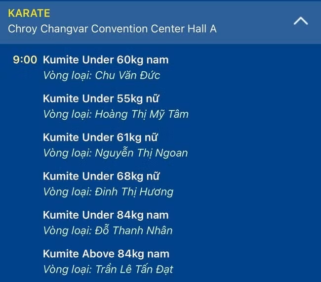 lich thi dau sea games 32 ngay 7 5 tam diem mon boi bong ro va vovinam hinh 9