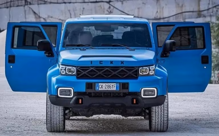 ickx k2 suv dia hinh trung quoc mang dang dap jeep wrangler va range rover hinh 3