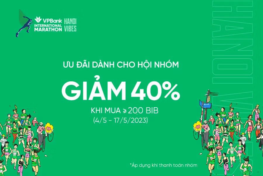 vpbank hanoi international marathon 2023 sap dong cong ban ve early bird hinh 1