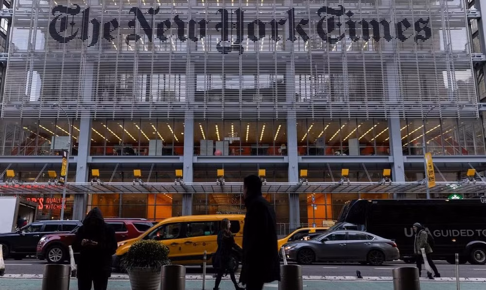 new york times dat thoa thuan tin tuc tri gia 100 trieu do la voi google hinh 1