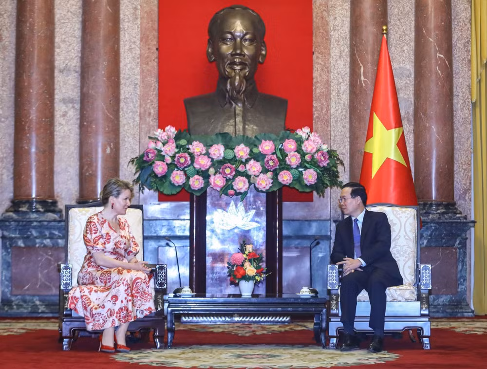 chu tich nuoc vo van thuong tiep hoang hau bi mathilde kiem chu tich danh du unicef bi hinh 2