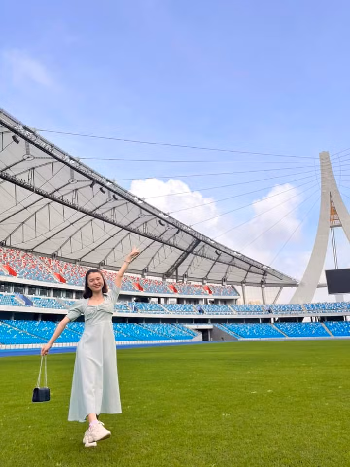 can canh nu trong tai co oco sea games 32 con xinh hon van dong vien hinh 4