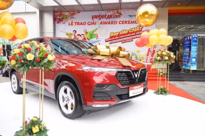 Giải thưởng xe hơi Vinfast.