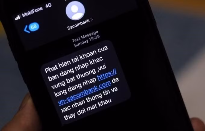 Kiểm tra thông tin, không truy cập các đường dẫn lạ