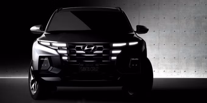Hình ảnh của Hyundai Santa Cruz. Ảnh: Hyundai