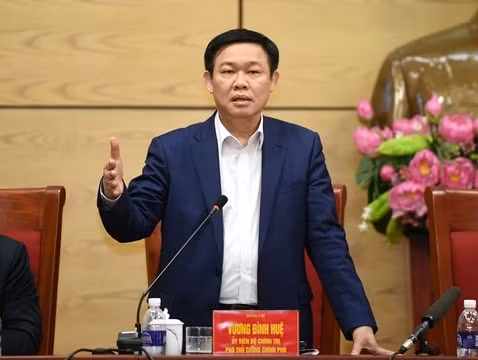 Phó Thủ tướng Vương Đình Huệ đã chủ trì cuộc họp. Ảnh: VGP